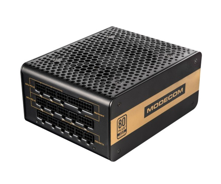 БЖ 850W Modecom VOLCANO 850 GOLD, 120mm, MODULAR, 80+ Gold, Retail Box - изображение 1