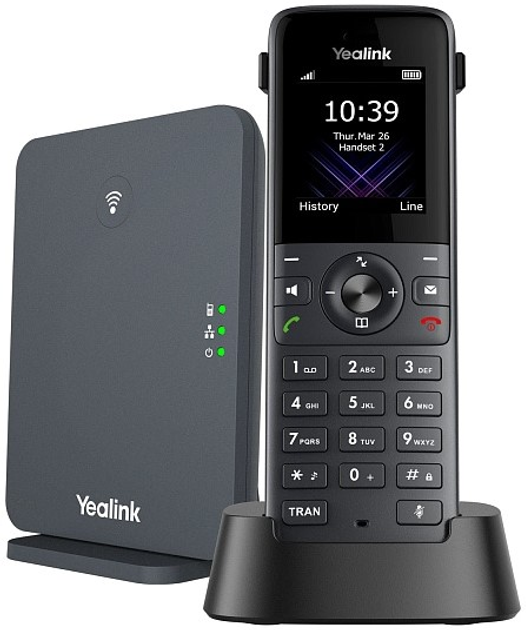 Telefon IP Yealink W73P Black (1302022) - obraz 1