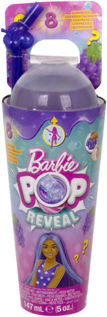 Lalka Barbie Pop Reveal z serii Soczyste owoce - Napój winogronowy (HNW44) - obraz 2