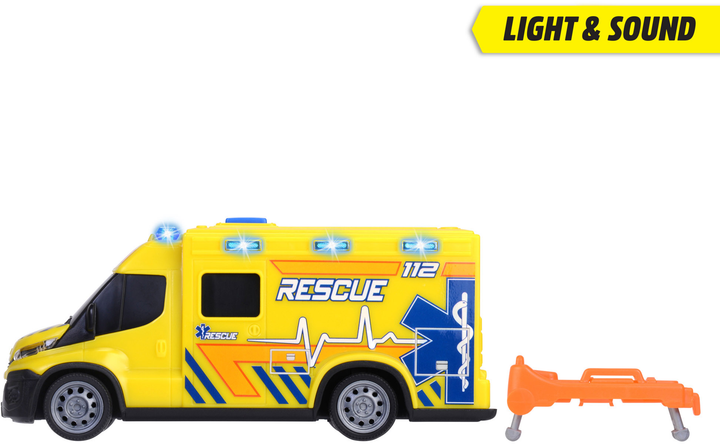 Auto Dickie Toys Ambulans 18 cm (203713014) - obraz 8