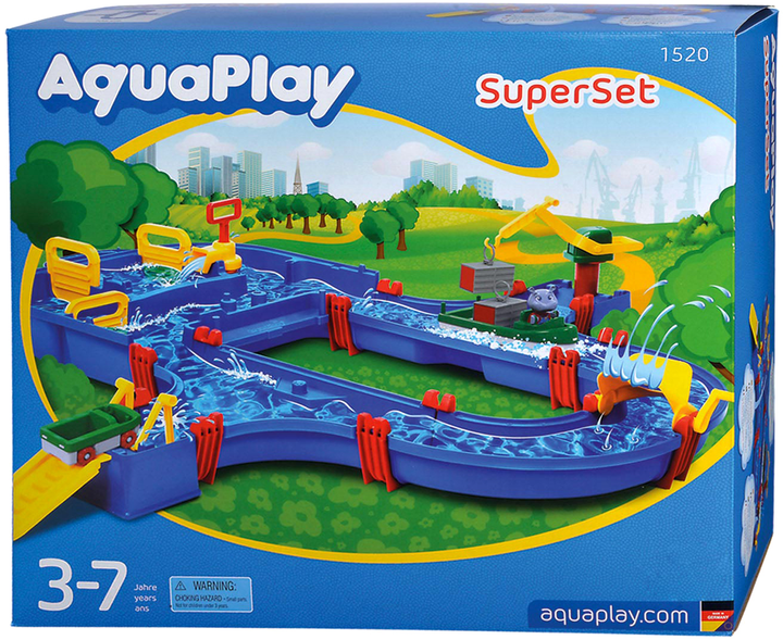 Водный трек BIG Aquaplay Superset 105 x 115 х 22 см (7313400015202 ...