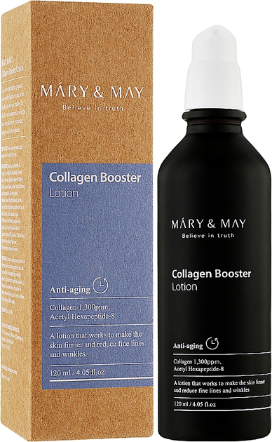 Лосьйон для обличчя з колагеном - Mary & May Collagen Booster Lotion 120ml (1104248-76819) 
