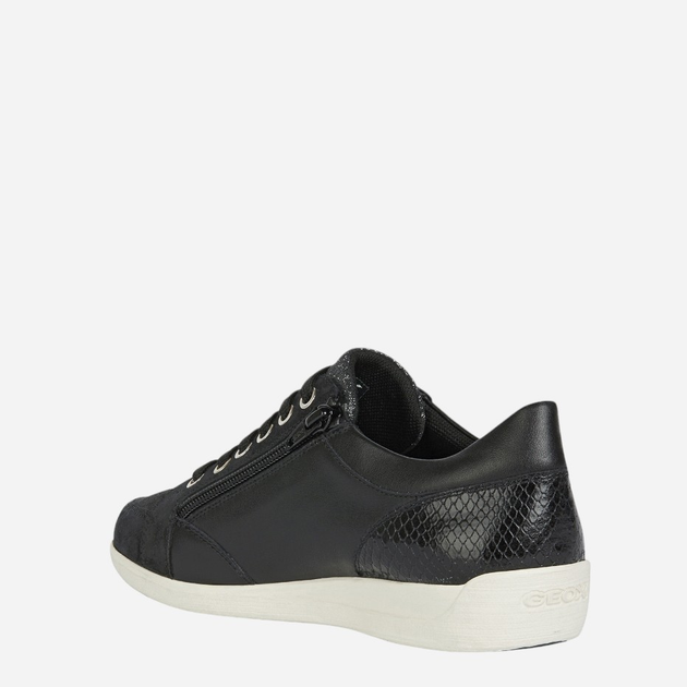 Sneakersy damskie Geox D0468H08577-C9999 36 23.4 cm Czarne (8050036010193) - obraz 3