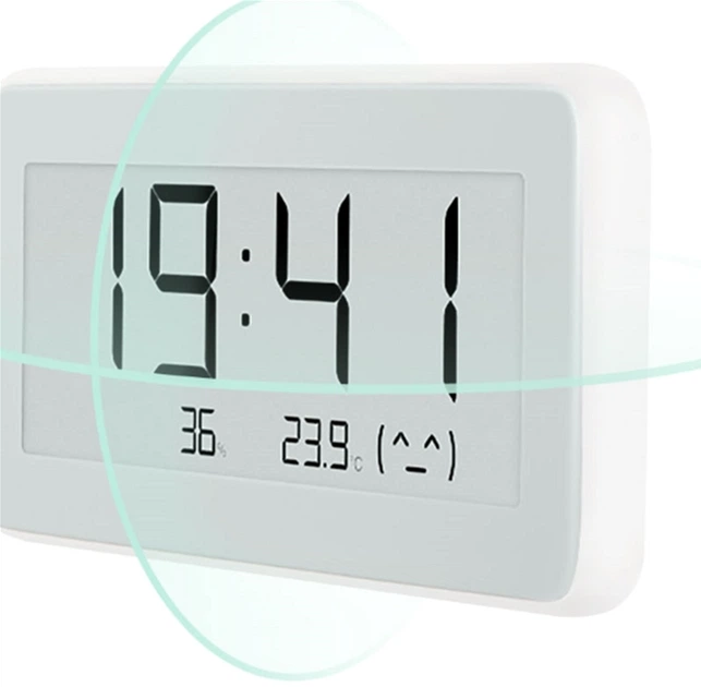 Термогігрометр Xiaomi Mi Temperature and Humidity Monitor Clock PRO (BHR4660CN) - зображення 2