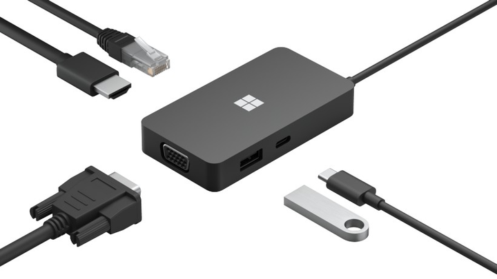 Stacja dokująca Microsoft Surface Travel Hub Black (1E4-00002) - obraz 6
