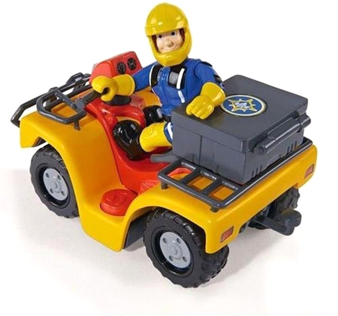 Quad Simba Fireman Sam Mercury z figurką i akcesoriami (4052351011644) - obraz 4