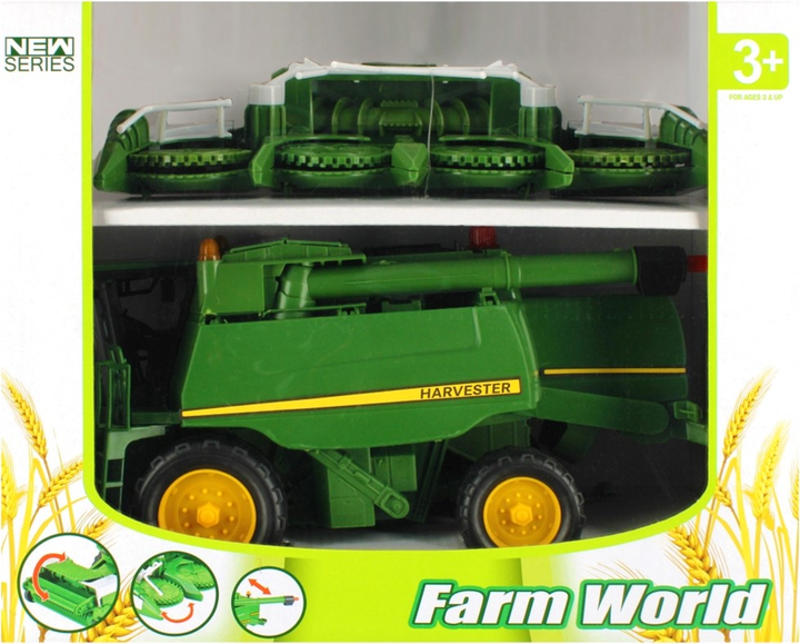 Kombajn Mega Creative Farm World 394619 (5902643622395) - obraz 4