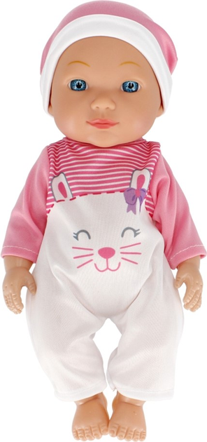 Lalka bobas Xinyuanda Sweet Baby Doll z nośnikiem 28 cm (5904335845365) - obraz 2
