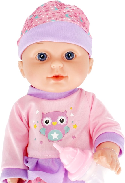 Lalka bobas ZOFELNG Dream Baby z butelką do karmienia 30 cm (5904335896558) - obraz 3