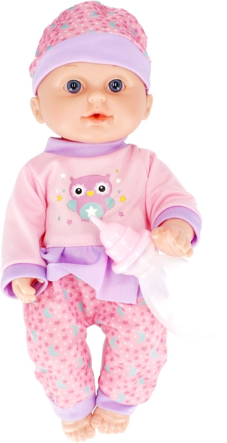 Lalka bobas ZOFELNG Dream Baby z butelką do karmienia 30 cm (5904335896558) - obraz 4