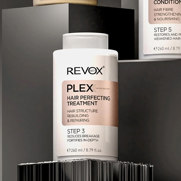 Засіб для відновлення волосся  Revox B77 Plex Hair Perfecting Treatment Step 3 260 мл (5060565104914) - зображення 2