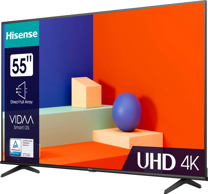 Телевізор HISENSE 55A6K Smart TV - изображение 3