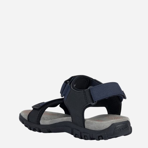 Sandały męskie sportowe Geox U3524A00011-C4002 41 27.3 cm Granatowe (8056206105997) - obraz 3