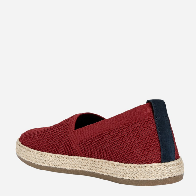 Espadryle męskie Geox U35DWB0006K-C7004 41 27.3 cm Bordowe (8050036993038) - obraz 3