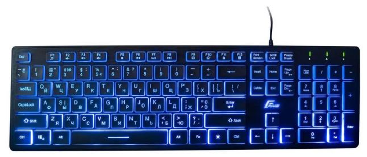 Клавіатура дротова Frime Moonfox Black (FLK18200) - зображення 1