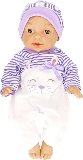 Пупс Mega Creative Little Baby в смугастому костюмі з аксесуарами 30 см (5904335896282) - зображення 2