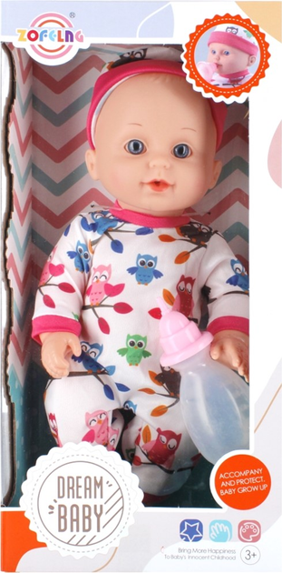 Пупс ZOFELNG Dream Baby костюмі та шапочці 30 см (5904335896541) - зображення 1