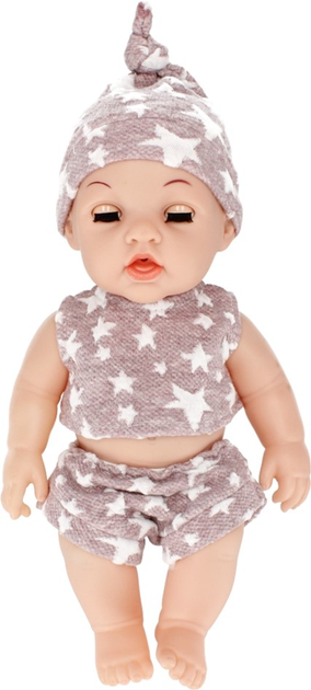 Lalka bobas Mega Creative Baby w garniturze z gwiazd 30 cm (5905523601824) - obraz 2