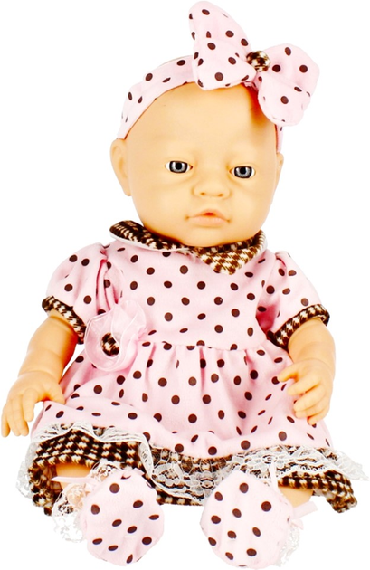 Пупс JQ Baby з бантиком на голові 40 см (5908275186823) - зображення 2