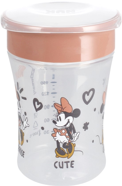 Кружка-непроливайка Nuk Magic Cup Disney Baby Miki Рожева 230 мл (4008600405436) - зображення 2