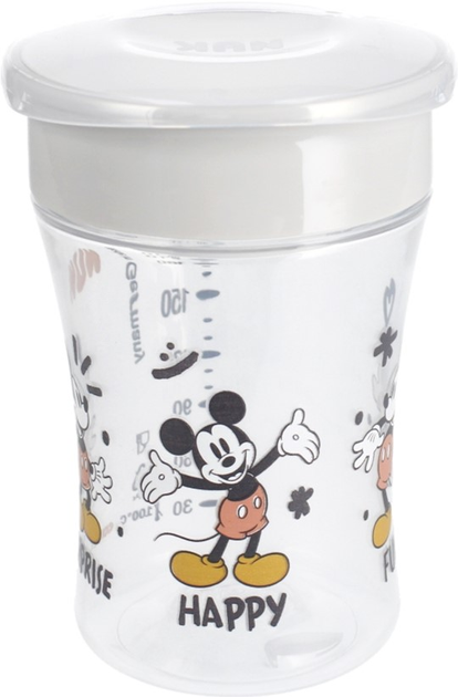 Кружка-непроливайка Nuk Magic Cup Disney Baby Miki Біла 230 мл (4008600405429) - зображення 2