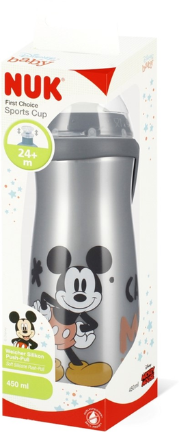 Kubek Nuk First Choice Storts Cup Mickey 450 ml (4008600400684) - obraz 2