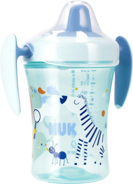 Кружка-непроливайка Nuk Trainer Cup Синя 230 мл (4008600441526) - зображення 2