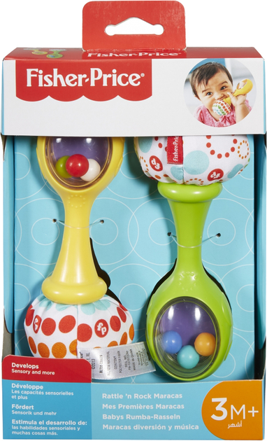 Брязкальця "Веселі маракаси" Fisher-Price (BLT33) - зображення 1