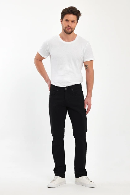 Джинсы comfort fit Trend Collection 3701-1 черный (BLACK) 33 - Фото 2 Джинсы comfort fit Trend Collection 3701-1 черный (BLACK) 33 - изображение 2