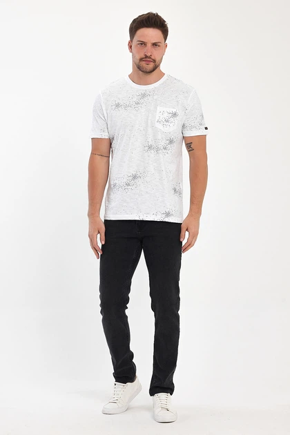 Футболка с принтом Trend Collection 120 Белый (BEYAZ) 2XL - изображение 2