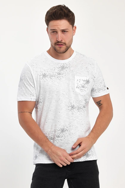 Футболка с принтом Trend Collection 120 Белый (BEYAZ) 2XL - изображение 7