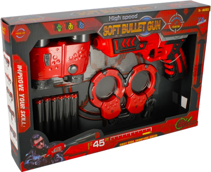 Zestaw do zabawy Mega Creative Soft Bullet Gun (5908275128182) - obraz 7