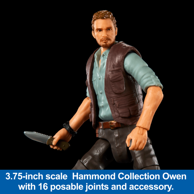 Фігурка Світ Юрського періоду Hammond Collection Owen Grady (HTV60) - зображення 2