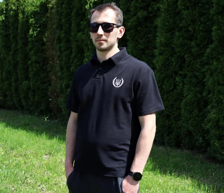 Чоловіча футболка Поло XRMASTER з вишивкою Тріумф білими нитками M - Фото 9 Чоловіча футболка Поло XRMASTER з вишивкою Тріумф білими нитками M - зображення 9