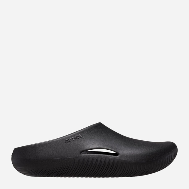 Жіночі шльопанці для пляжу Crocs Mellow Clog 208493-BLK 39-40 Чорні (196265401680) - зображення 1