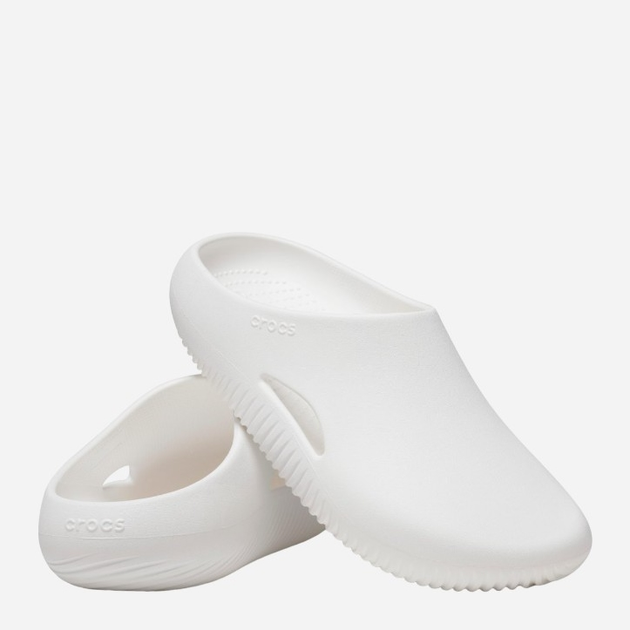 Klapki męskie basenowe męskie Crocs Mellow Clog 208493-WHI 41-42 Białe (196265402014) - obraz 4