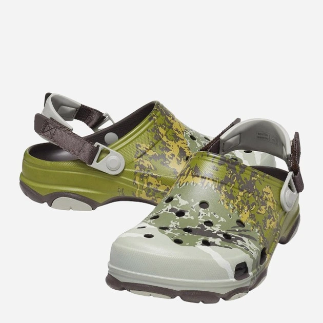 Chodaki męskie ogrodowe Crocs All Terrain Summit Clog 209204-MTES 42-43 (M9) 27 cm Wielokolorowe (196265450282) - obraz 4