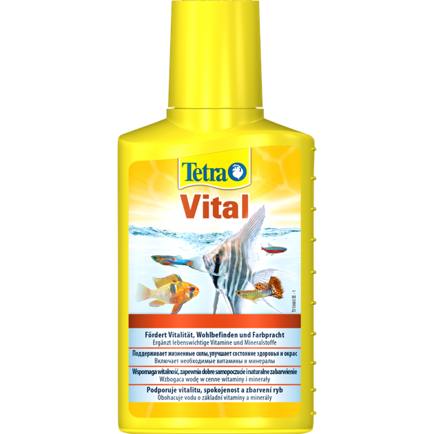 Засіб Tetra Vital вітамінізований кондиціонер для акваріумної води 100 мл на 200 л - Фото 1 Засіб Tetra Vital вітамінізований кондиціонер для акваріумної води 100 мл на 200 л - изображение 1