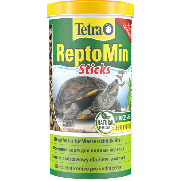 Корм Tetra ReptoMin для черепах палички 270 г/ 1 л - зображення 4