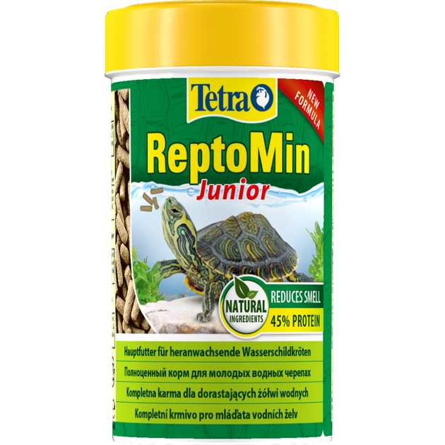 Корм Tetra ReptoMin Junior для черепах палички 30 г/ 100 мл - зображення 4