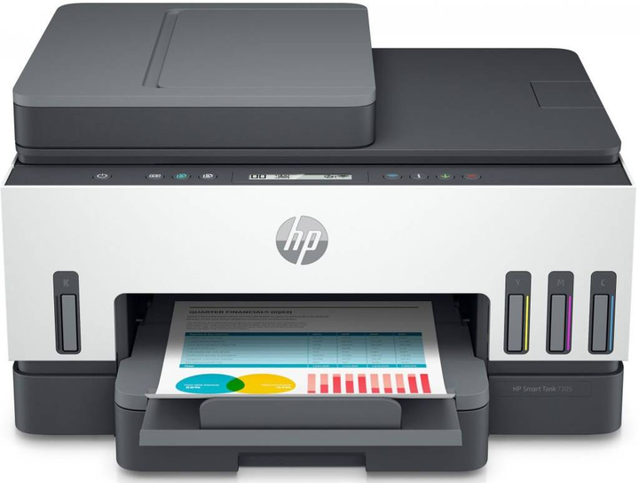 БФП HP Smart Tank 7305 3in1/A4/LAN/Bluetooth/Wi-Fi/Duplex 28B75A#BHC (195908302506) - зображення 5