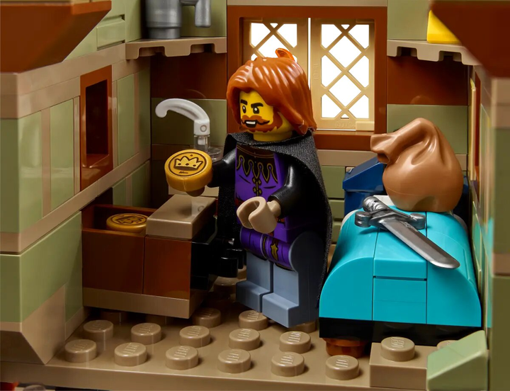 Zestaw klocków LEGO Icons Średniowieczny plac miejski 3304 elementy (10332) - obraz 8