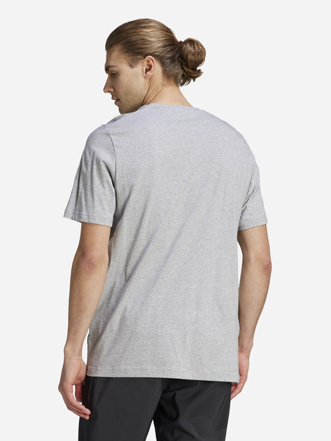 Koszulka męska bawełniana Adidas Terrex Classic Logo Tee HY1695 L Szara (4066762178629) - obraz 2