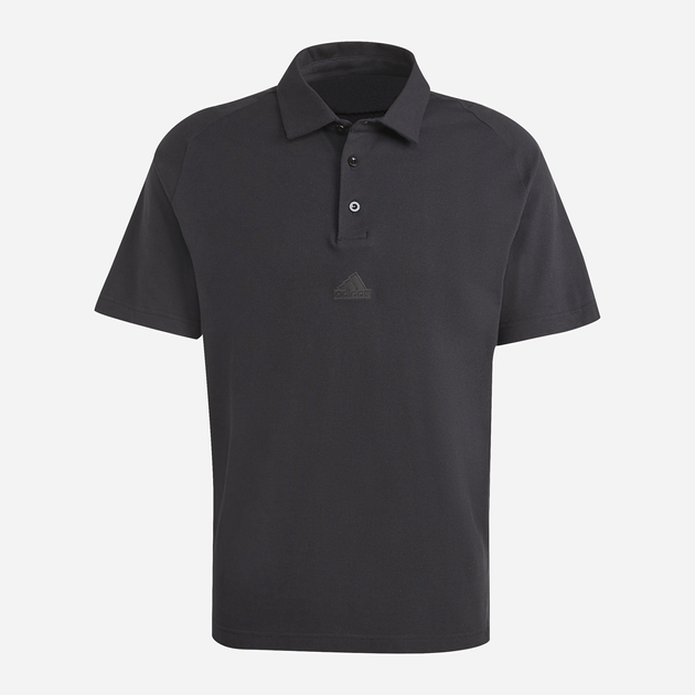 Koszulka polo męska Adidas Z.N.E. Premium Polo IA3124 L Czarna (4066763378363) - obraz 1