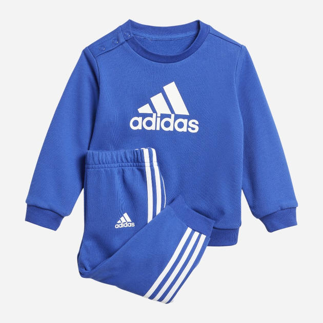 Dres chłopięcy (bluza bez kaptura + spodnie) adidas I Bos Jog Ft IB4767 80 Niebieski (4066762230808) - obraz 5