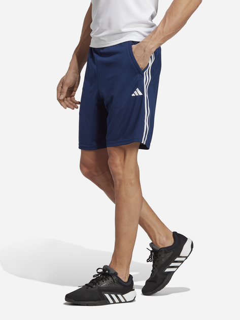 Спортивні шорти чоловічі Adidas TR-ES PIQ 3SHO IB8246 XL Сині (4065432925150) - зображення 1