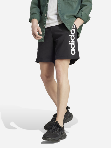 Спортивні шорти чоловічі Adidas LIN SJ SHO IC0062 XL Чорні (4066752164120) - зображення 1