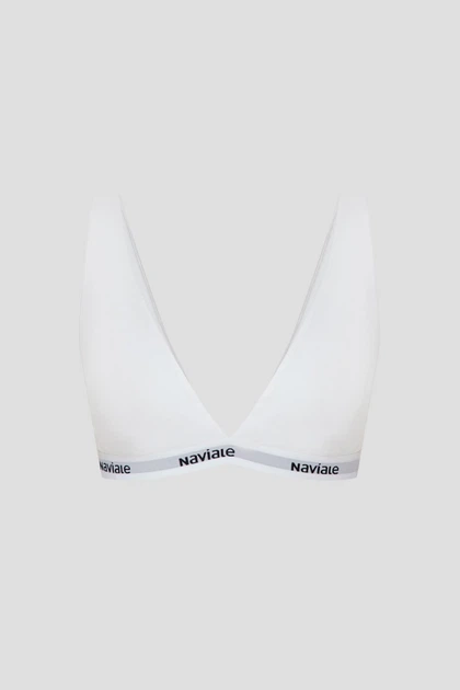 Топ з м'якою чашкою Naviale 46(L) Білий (97716) - зображення 4