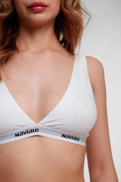 Топ з м'якою чашкою Naviale 46(L) Білий (97716) - зображення 5