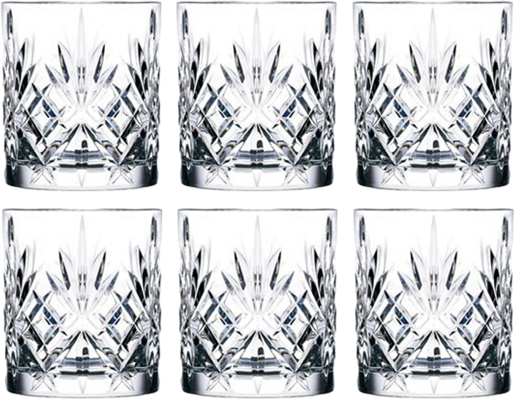 Набір склянок Lyngby Glas Krystal Melodia Whisky Glass 310 мл 6 шт (916107) - зображення 1